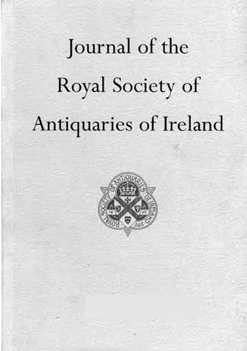 Cover of the Journal of the Royal Society of Antiquaries of Ireland