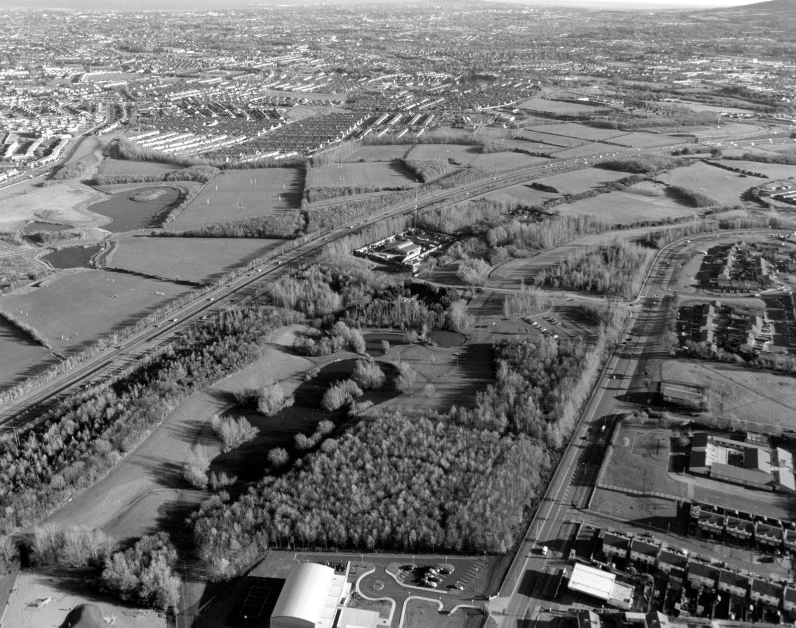 Tymon Park from the air